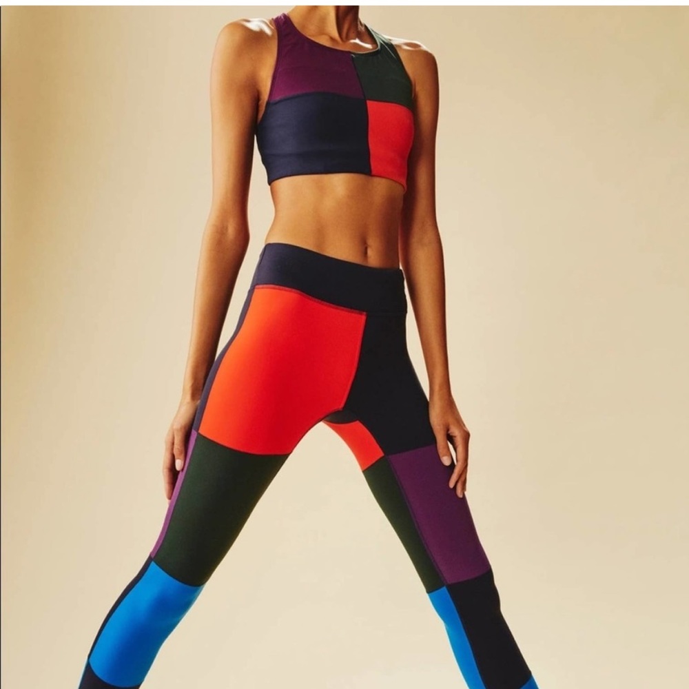 Tory Burch Color block leggings